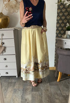 JUPE DOLCE VITA  JAUNE   TU 36/42