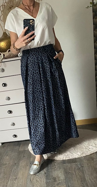 JUPE LONGUE JEAN LEO   36/44