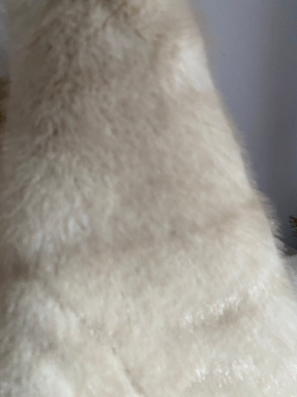 SAC FAUSSE FOURRURE LEA BEIGE