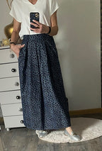 JUPE LONGUE JEAN LEO   36/44