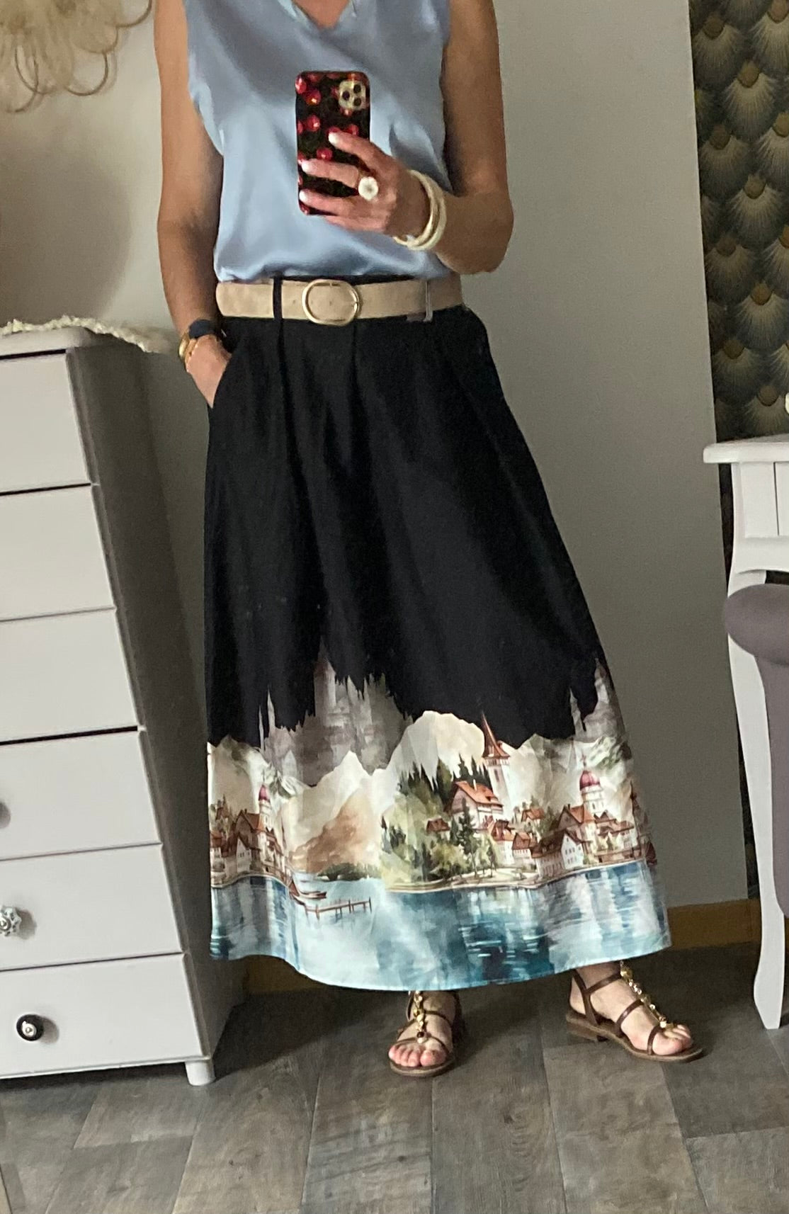 JUPE DOLCE VITA  NOIRE  TU 36/42