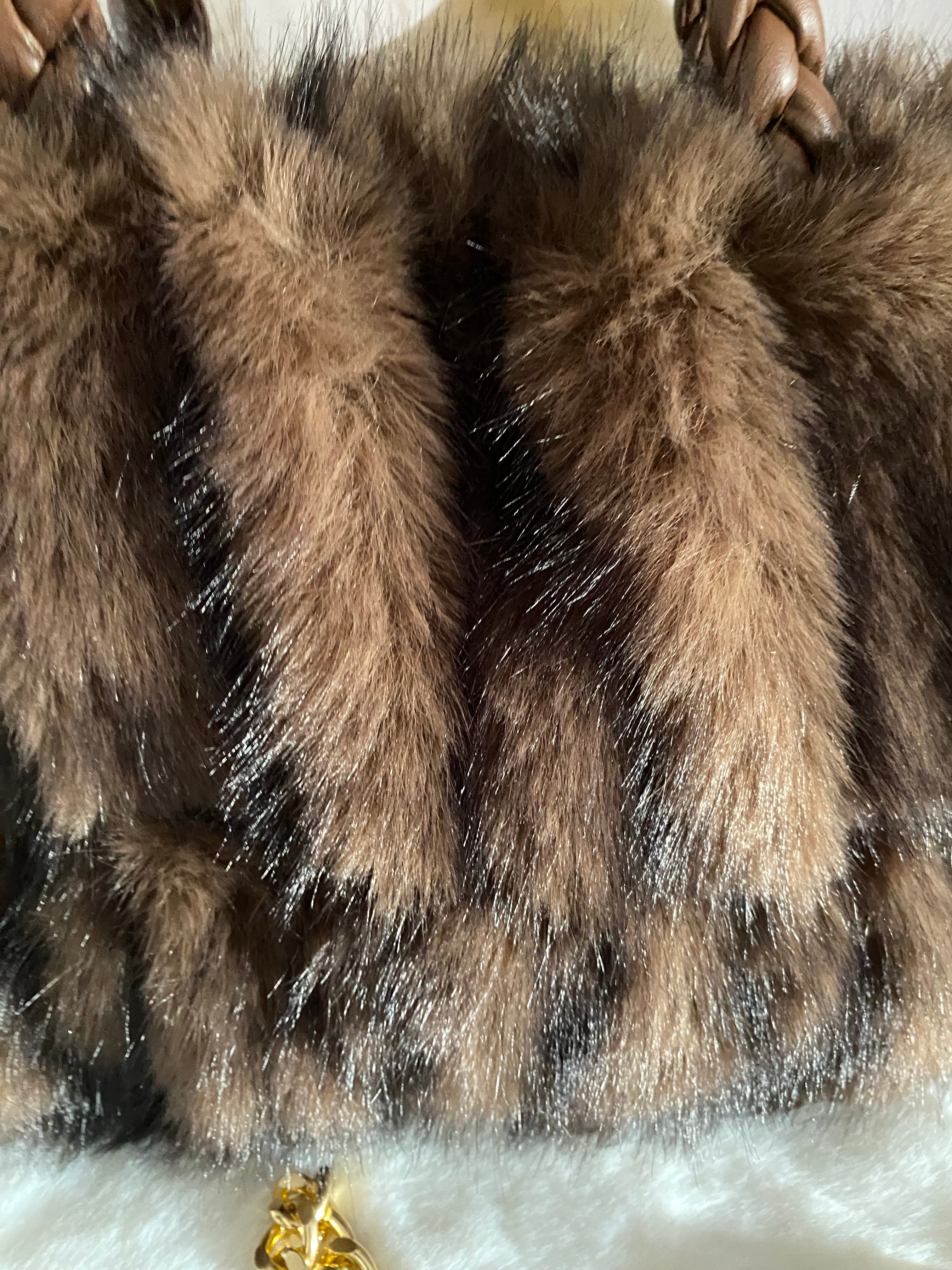 SAC FAUSSE FOURRURE BRENDA CAFE