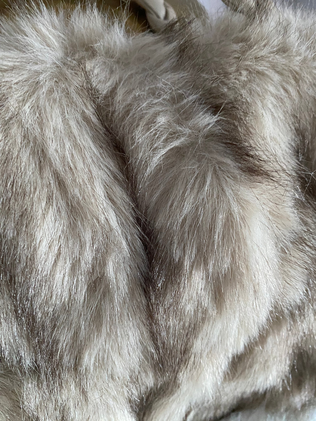 SAC FAUSSE FOURRURE BRENDA TAUPE