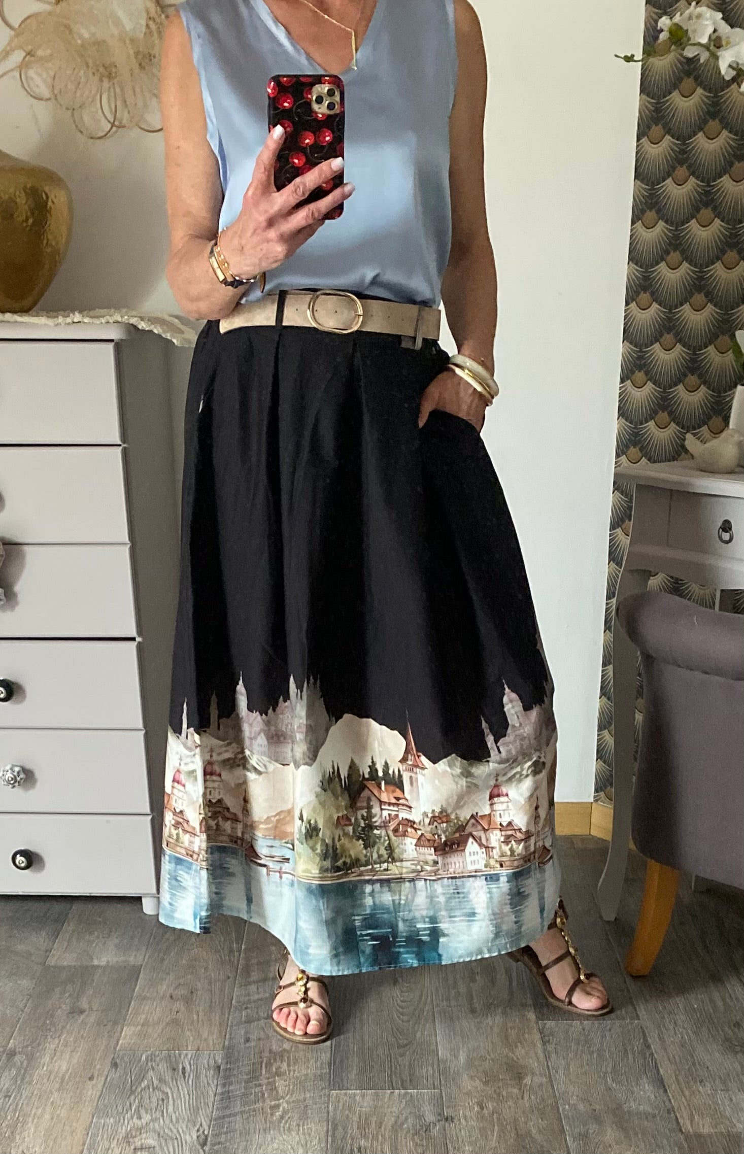 JUPE DOLCE VITA  NOIRE  TU 36/42