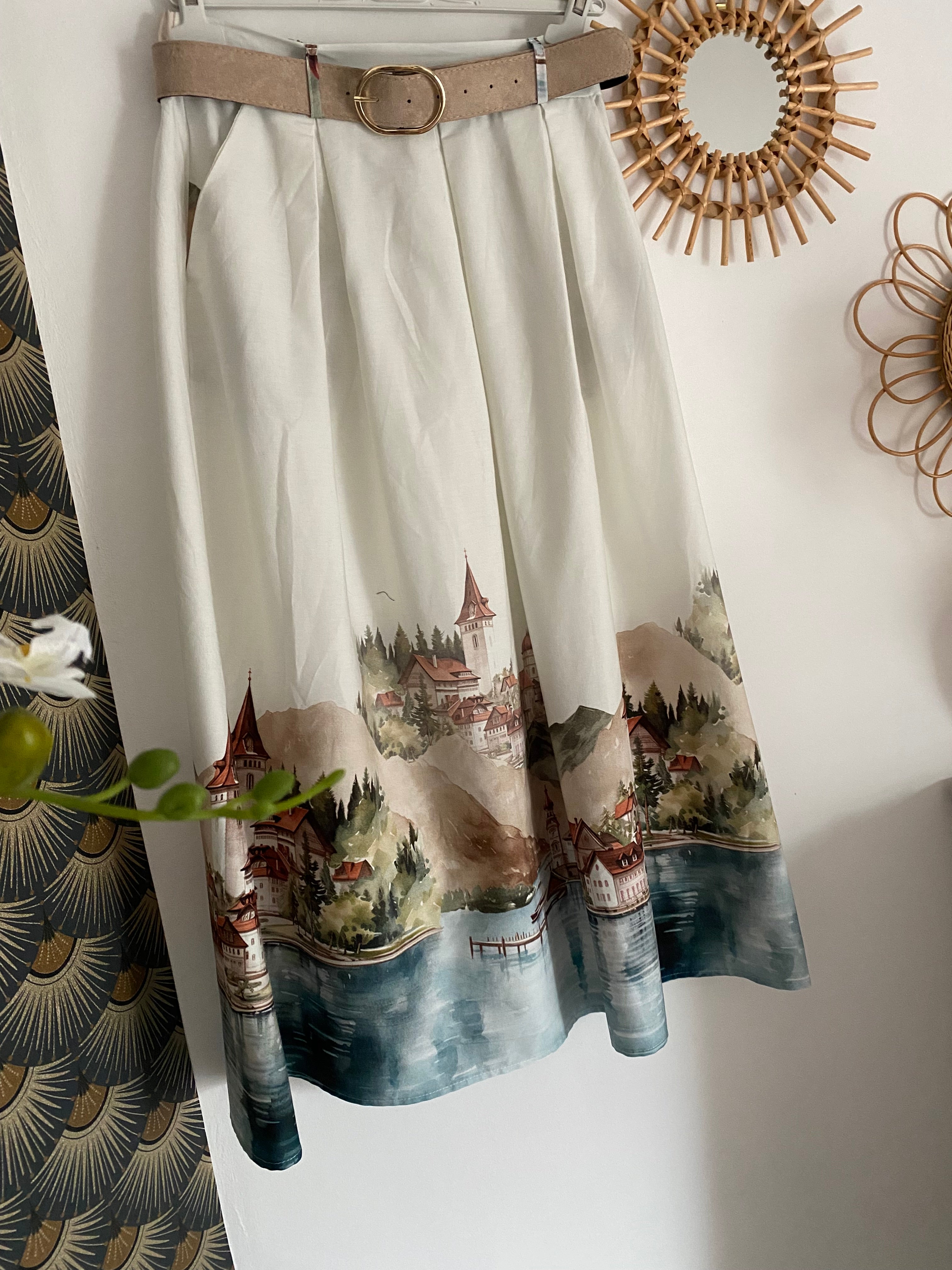 JUPE DOLCE VITA  BLANCHE   TU 36/42