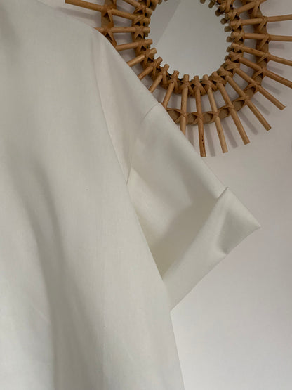 VESTE CHEMISE BLANCHE COLLECTION DOLCE VITA  S/M  OU L/XL