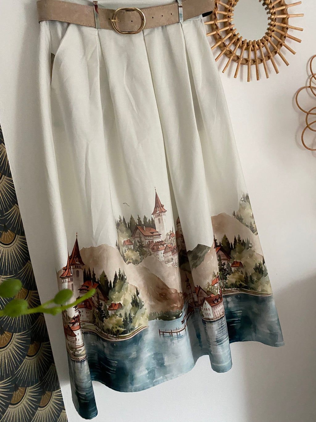 JUPE DOLCE VITA  BLANCHE   TU 36/42