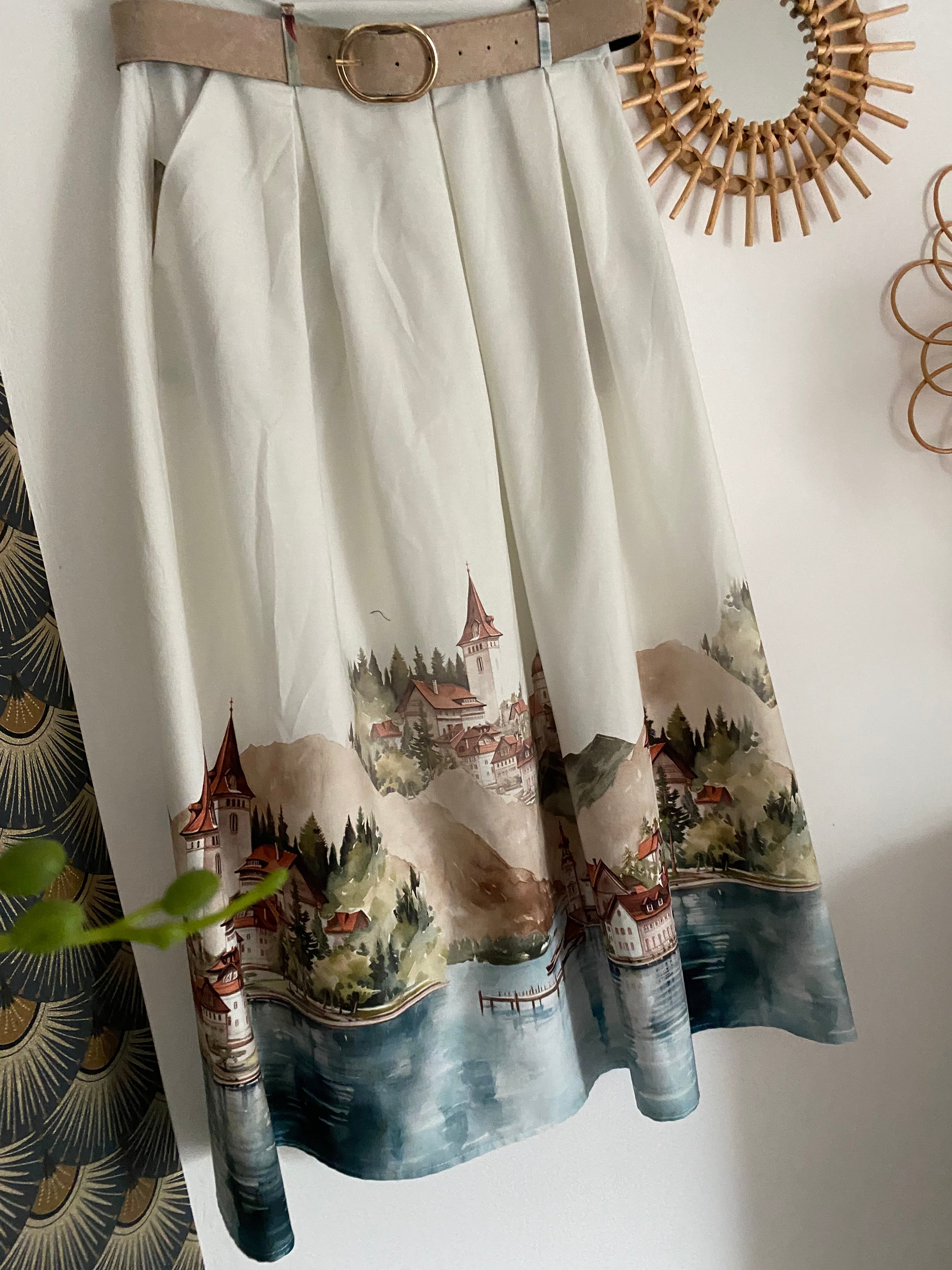 JUPE DOLCE VITA  BLANCHE   TU 36/42
