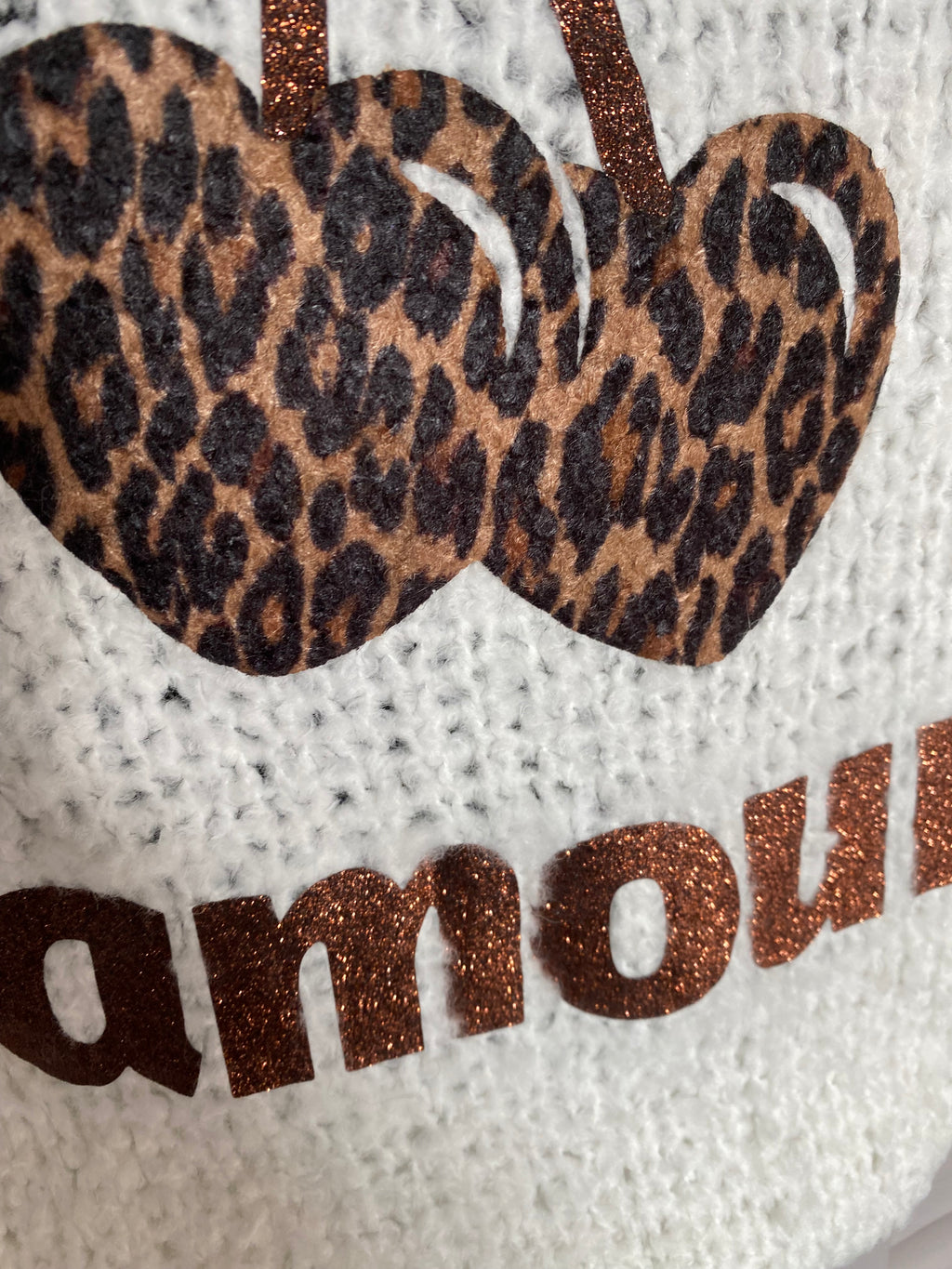 PULL AMOUR  ALPAGA  ECRU  TU  36/44 PETIT 46