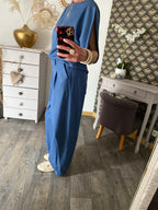 TOP AMY AND CLO BLEU JEAN  TU 36/42