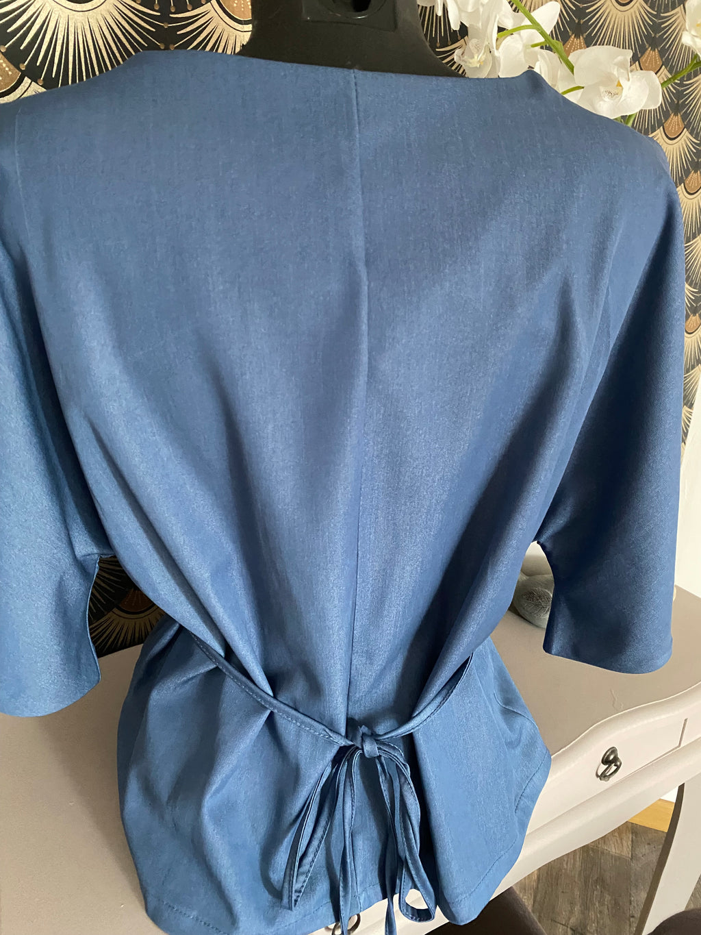 TOP AMY AND CLO BLEU JEAN  TU 36/42