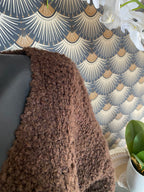 PULL MORE LOVE ALPAGA  CHOCO  TU 36/44 PETIT 46