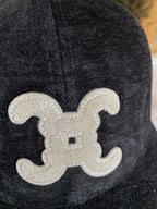 CASQUETTE CELINA NOIRE  TU  ( collection bonnet )