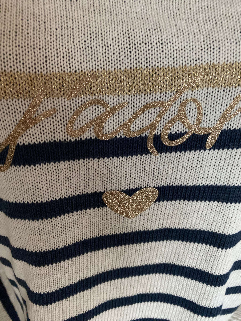 TOP MARINIERE J ADORE BLEU MARINE  TU 36/44