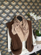 ECHARPE BANDANA BEIGE