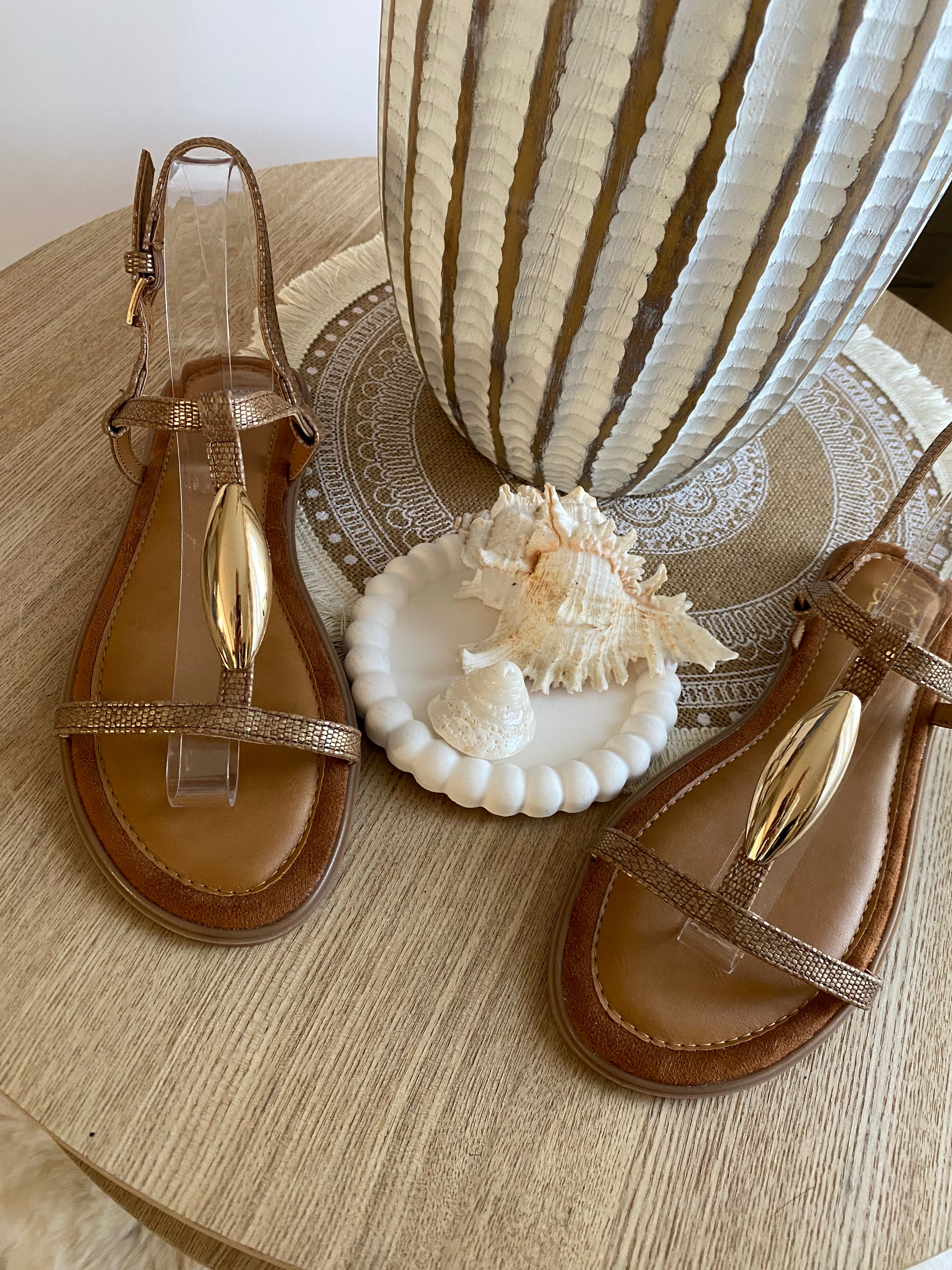 SANDALES ERYNN IRISE BEIGE    36/37/38/39/40