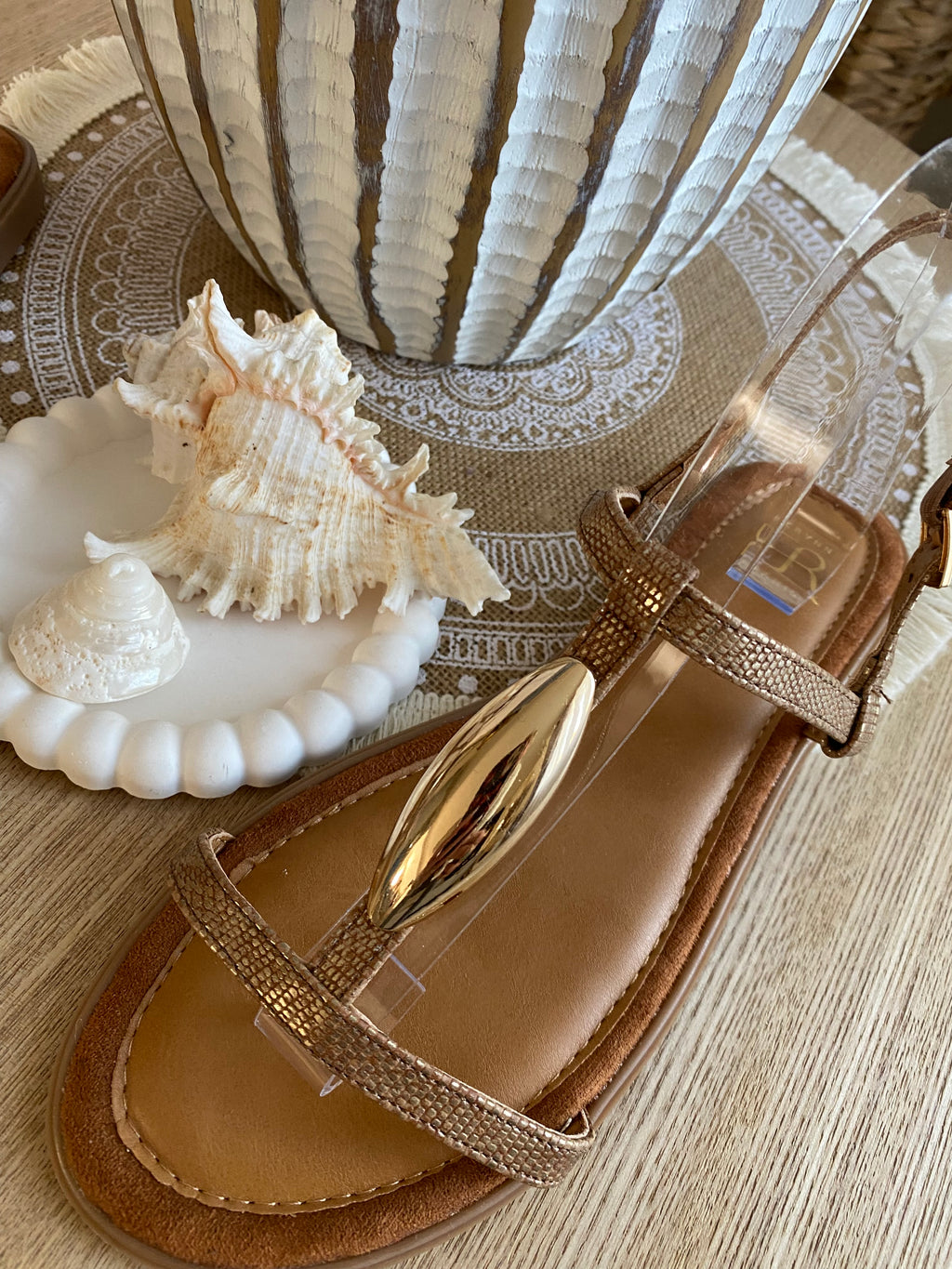 SANDALES ERYNN IRISE BEIGE    36/37/38/39/40