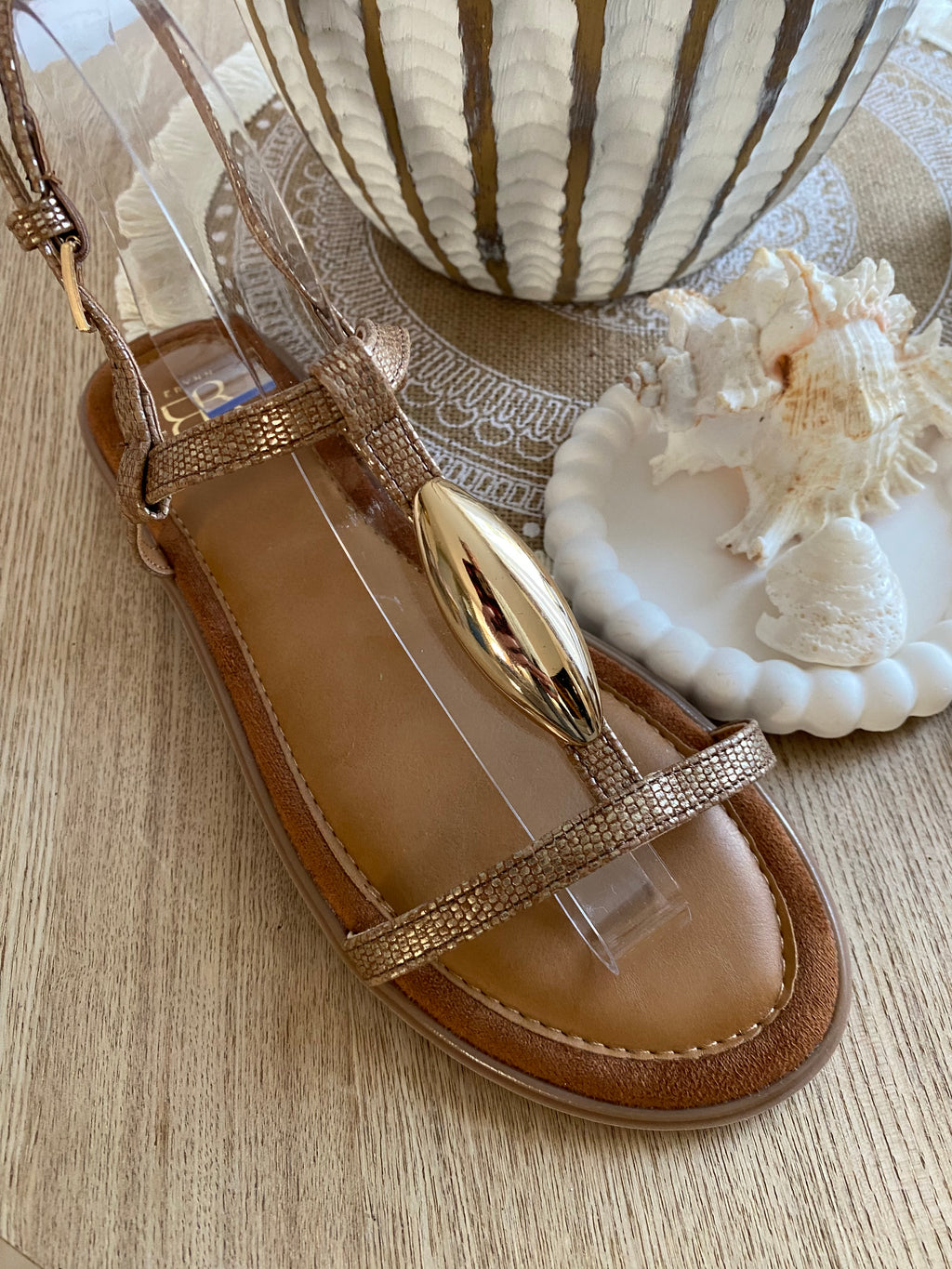 SANDALES ERYNN IRISE BEIGE    36/37/38/39/40