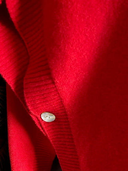 GILET SANS MANCHES ROUGE    42/48