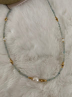 COLLIER LIONEL  amazonite