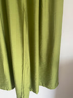 PANTALON FLUIDE PALAZZO  VERT OLIVE TU 36/42