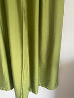 PANTALON FLUIDE PALAZZO  VERT OLIVE TU 36/42