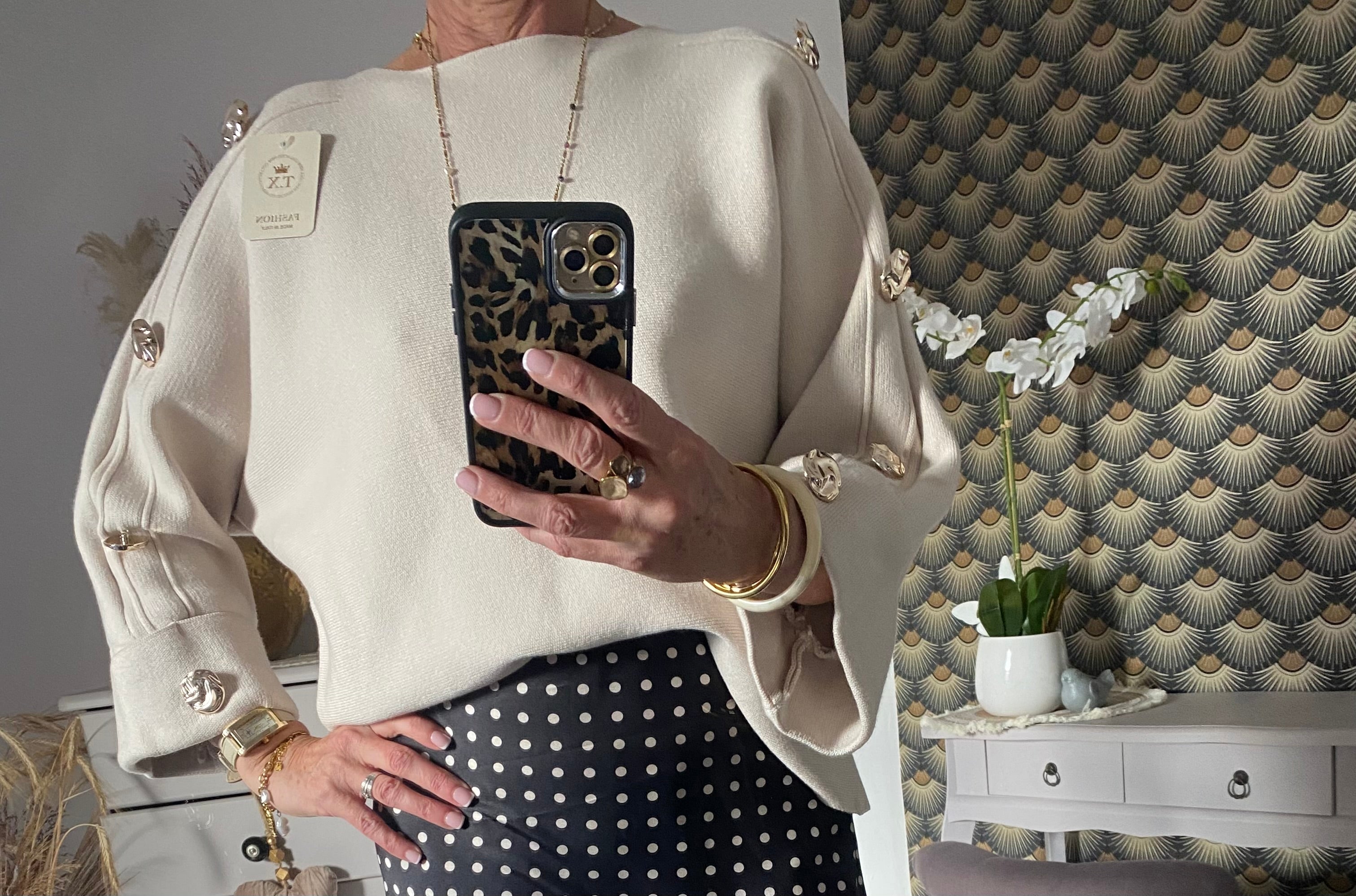 PULL PAULINE  TU 36/44  ECRU