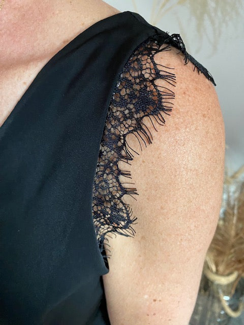 TOP BRENDA NOIR Taille S, M , L