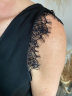 TOP BRENDA NOIR Taille S, M , L