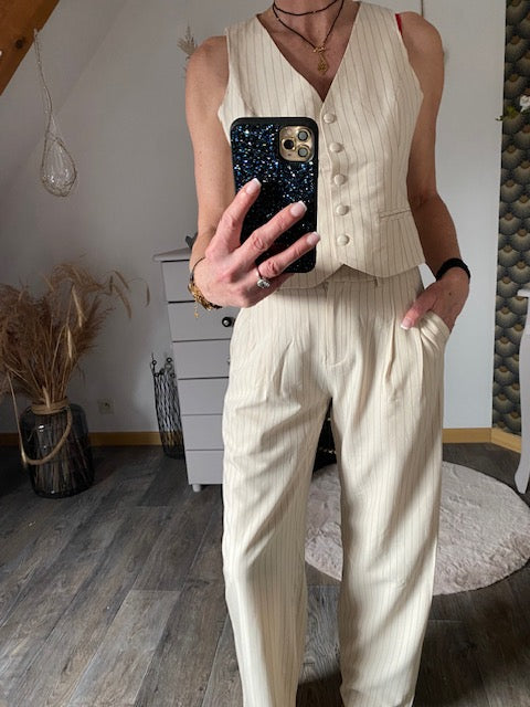 PANTALON TAILLEUR EXQUISS  S/M/L