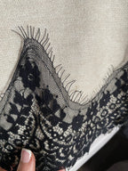 PULL DENTELLE TU 36/44 ECRU