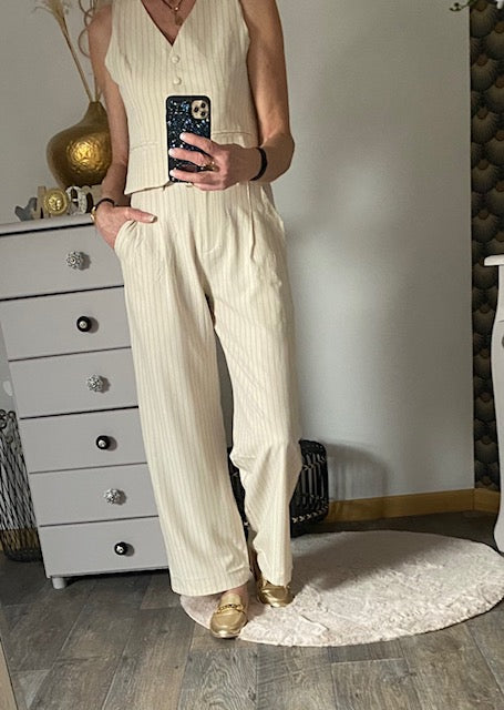 PANTALON TAILLEUR EXQUISS  S/M/L