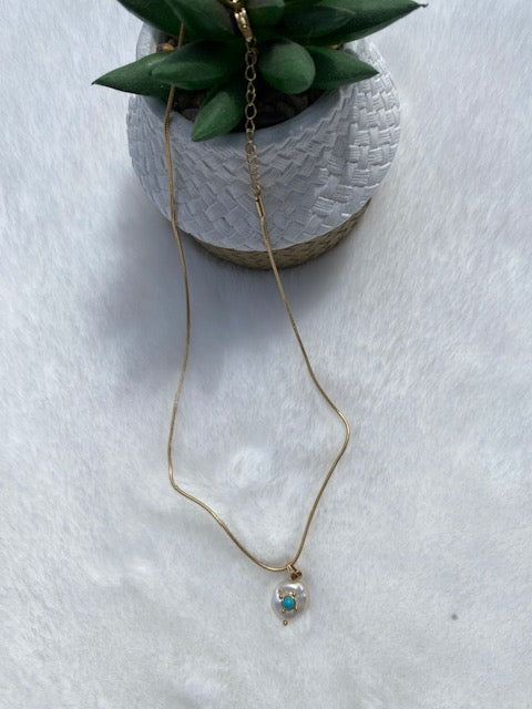 COLLIER  TURQUOISE