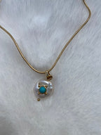 COLLIER  TURQUOISE
