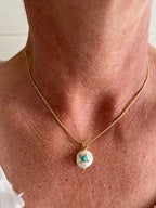 COLLIER  TURQUOISE