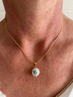 COLLIER  TURQUOISE