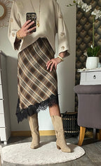 JUPE ASSYMETRIQUE CARLA TU 36/42