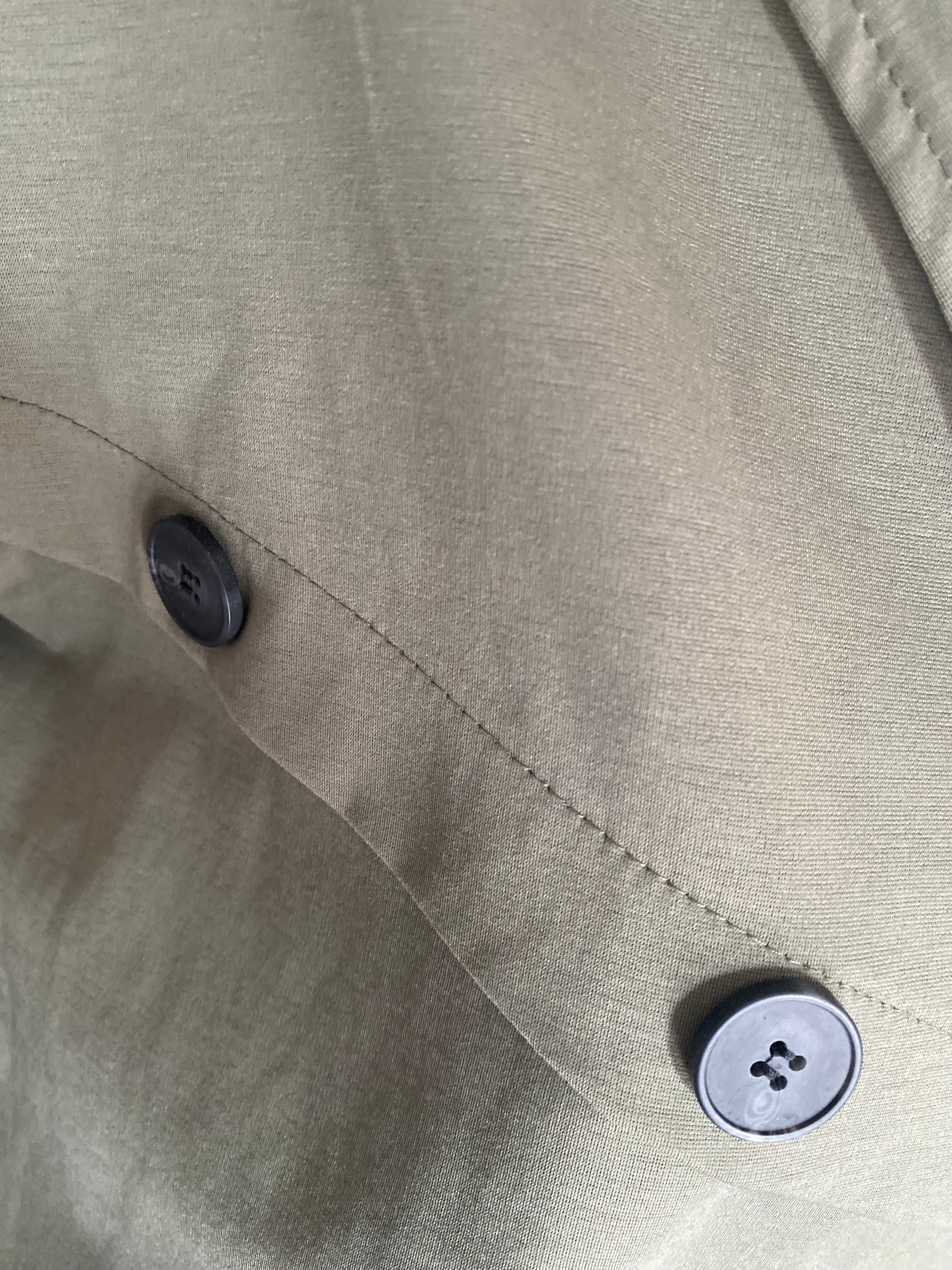 VESTE BOUTONAGE ASYMETRIQUE KAKI   TU 38/46
