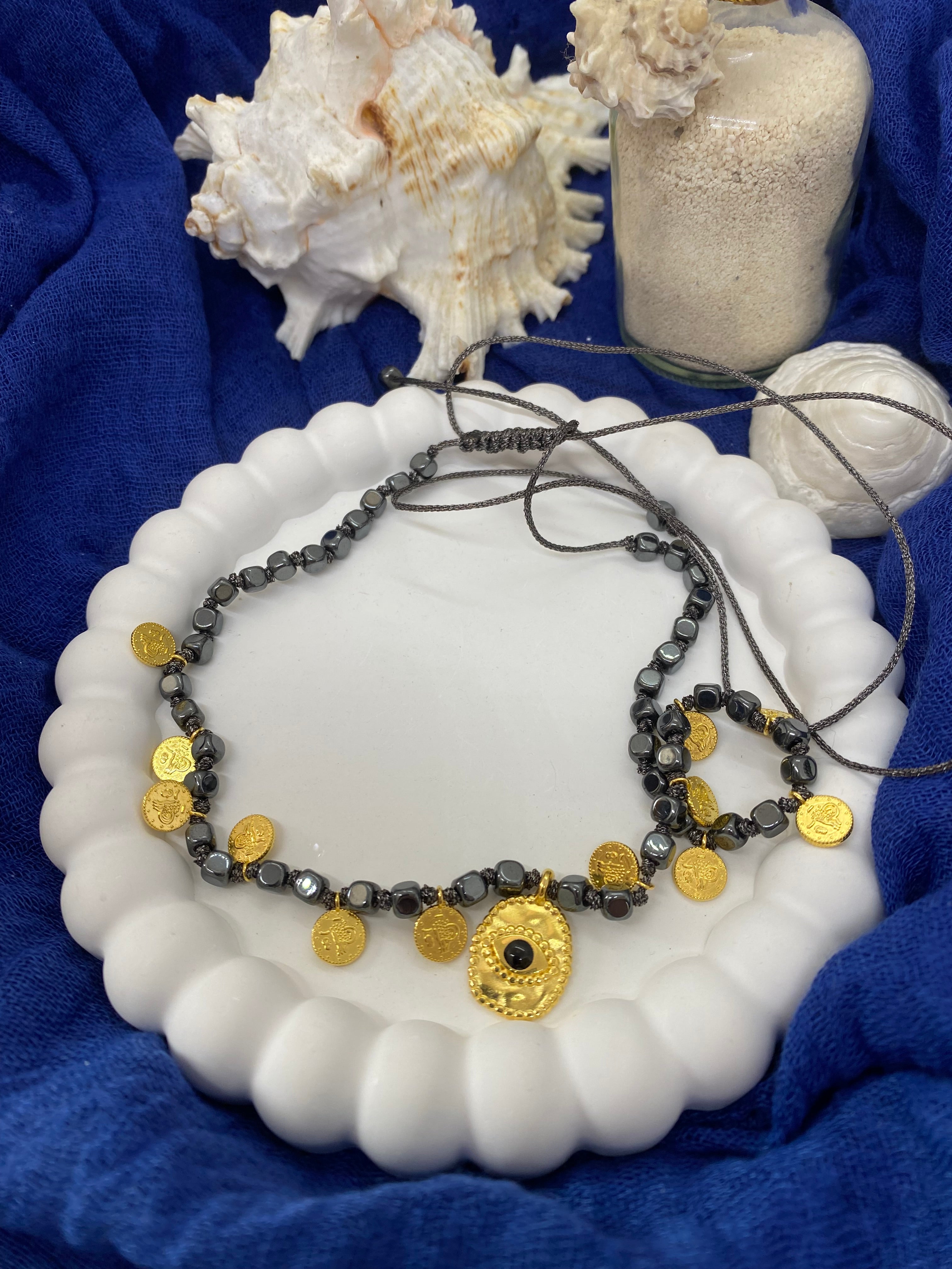 COLLIER APPOLON               HEMATITE