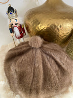 BERET FAUSSE FOURRURE COFFEE  TU