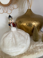 BERET FAUSSE FOURRURE ECRU TU