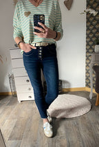 TOP MARINIERE VERT D' EAU   36/42