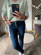 TOP MARINIERE VERT D' EAU   36/42