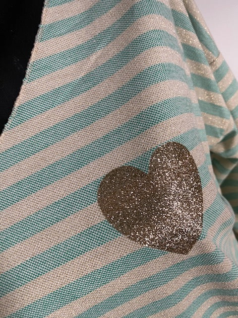 TOP MARINIERE VERT D' EAU   36/42