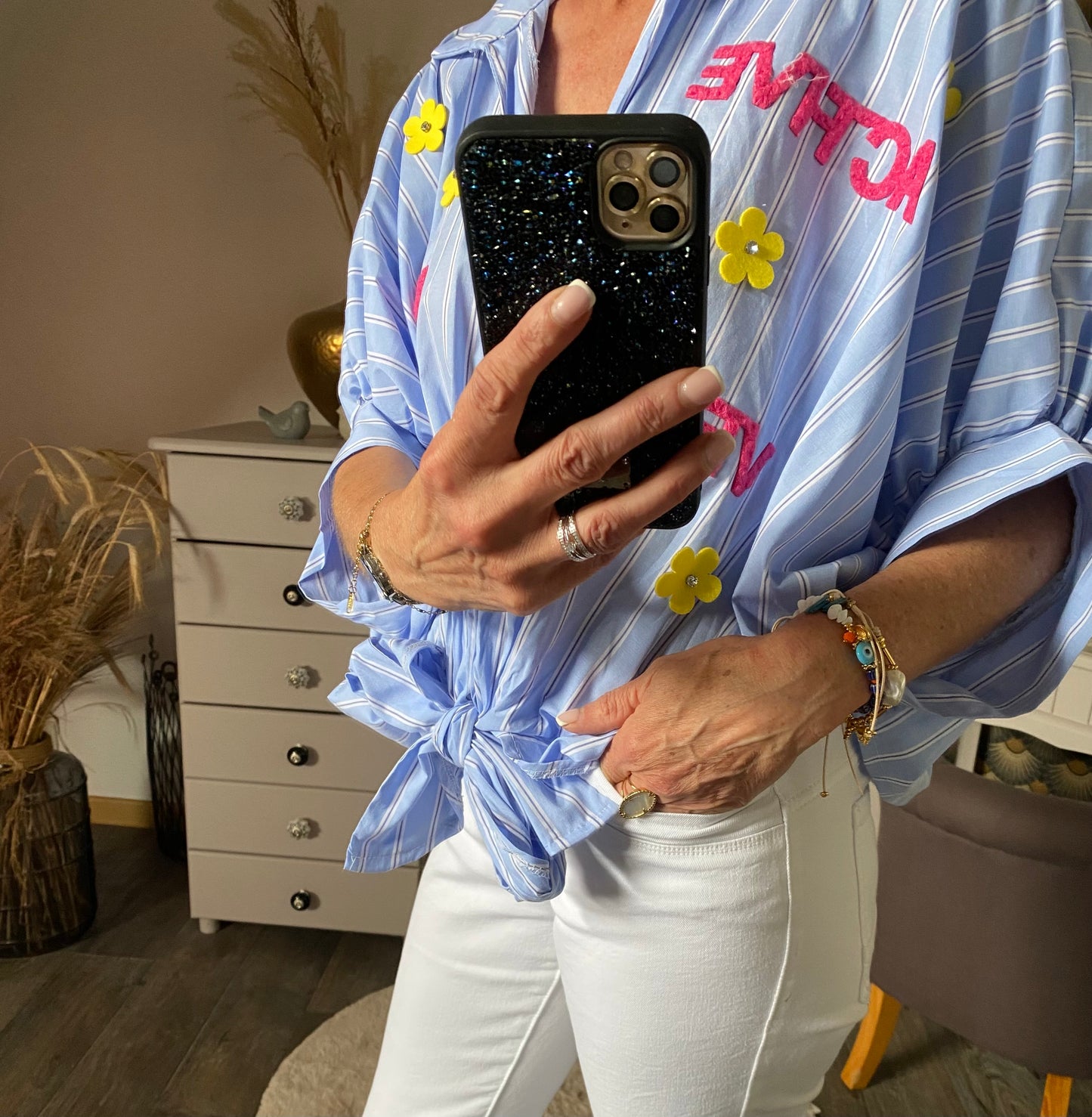CHEMISE RAYEE   36/44