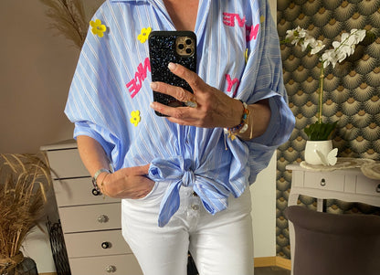 CHEMISE RAYEE   36/44