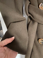 MANTEAU SOPHIA  MARRON    TAILLES S/M/L/XL