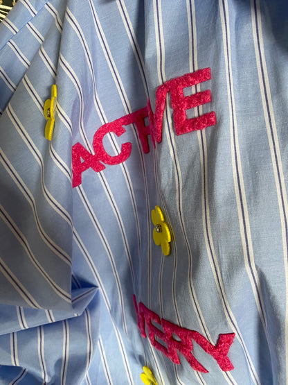 CHEMISE RAYEE   36/44