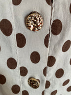 VESTE CARLA  POIS BEIGE   TU 38/48