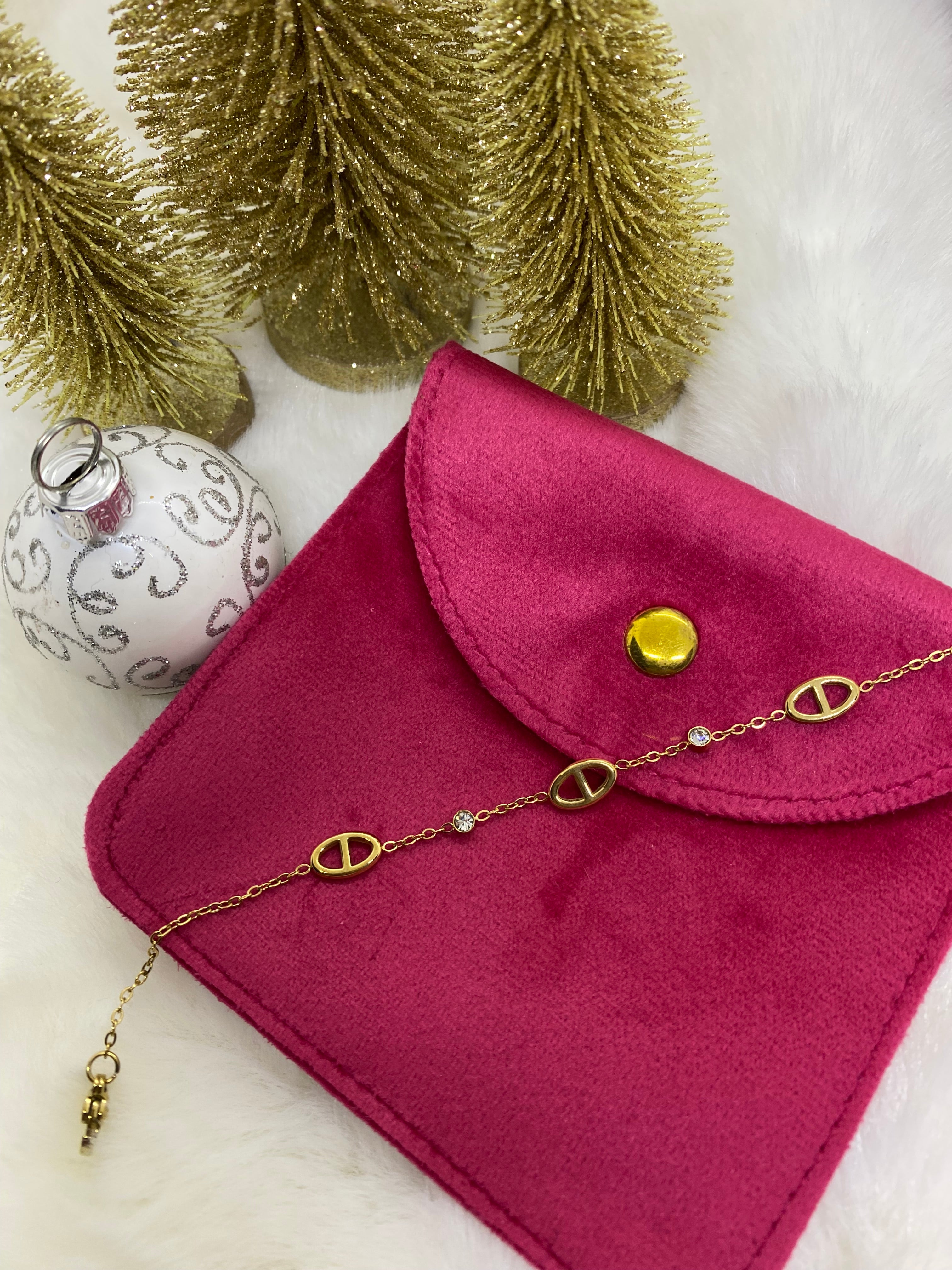 BRACELET GRAIN DE CAFE  ACIER INOXYDABLE REGLABLE